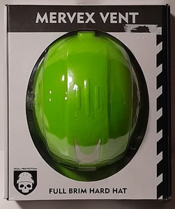 Cappello rigido a tesa intera GREEN DEVIL costruzione ventilata casco di sicurezza Mervex Vent - Foto 1 di 4