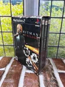 Hitman Trilogy PS2 CIB Sony PlayStation 2 2007 Complete with Manuals - Picture 1 of 13