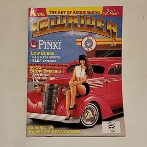 Lowrider Magazine April 1993 Fundys 38 Pinky CTRFLD Low Euros Sentra LA Shows - Picture 1 of 18