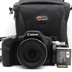 Canon PowerShot SX530 HS 16MP Digital Camera Black Tested Full Kit – Fast Post - Picture 1 of 17