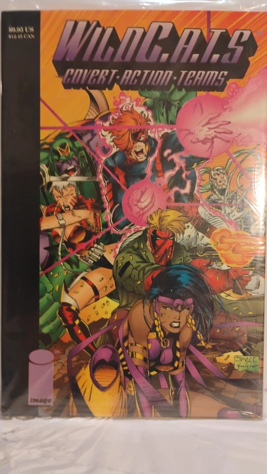 NOVELA GRÁFICA WILDCATS (IMAGEN, 1992) bolsa de plástico sellada en muy buen estado o mejor Foto 1 de 1