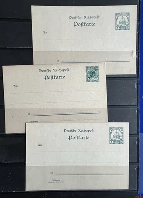 GERMANY - Classic Postcards (8) From Colonies  Cameroon, SW Africa, Carolines - Image 1 of 3