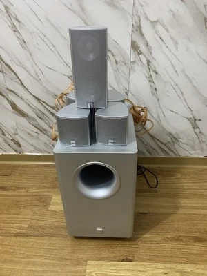 Canton AS 60 CX PoweredSubwoofer Lautsprecher FürHeimkino Movie 60 CX SILBER - Bild 1 von 4