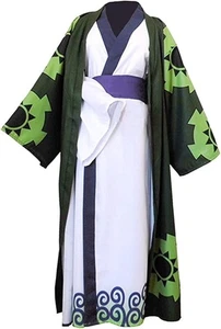Roronoa Zoro Cosplay Costume Mens Large One Piece Anime Halloween Outfit - Picture 1 of 4