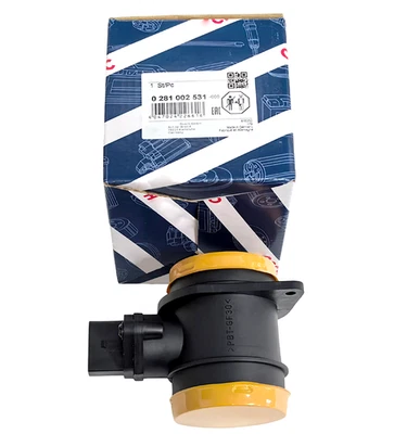 0281002531 Mass Air Flow Sensor For Bosch VW Volkswagen Beetle Jetta Golf OEM Foto 1 de 4