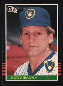 1985 Donruss Baseball #393 - Bob Gibson - Milwaukee Brewers 85-381 - Bild 1 von 2