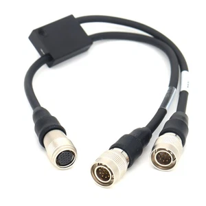 1 to 2 Cable for Canon Cinema CN-E 18-80 Servo Lens to ZSG-C10 FPD-400D - Picture 1 of 6
