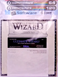 COMMODORE 64/128 -- ULTIMATE WIZARD (ELECTRONIC ARTS  - DISK) - Picture 1 of 3