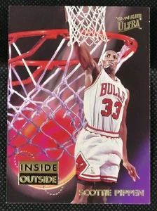 1993-94 Fleer Ultra Scottie Pippen Inside Outside #07/010 HOF Chicago Bulls - Picture 1 of 6