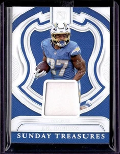 2024 Panini National Treasures J.K. Dobbins Holo Silver #/25 - Picture 1 of 2