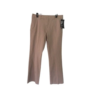 DICKIES SLIM FIT BOOT CUT Women 12R Khaki Flex Twill Pants NEW - Picture 1 of 5