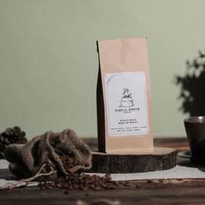 6 bags of 12 Oz Robusta Coffee Whole Beans, Ground - Medium Roast Coffee - Picture 1 of 2