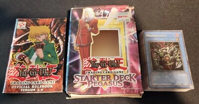 YU-GI-OH Pegasus Complete Starter Deck Opened - Photo 1/4
