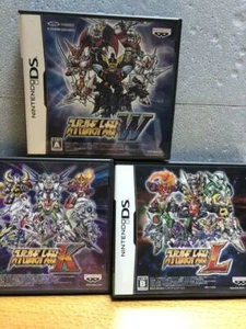 Juego Super Robot Wars K, L & W Nintendo DS Banpresto Usado Japón Probado en Caja - Imagen 1 de 10