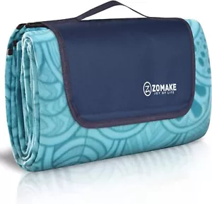 Waterproof Foldable Picnic Blanket, 79"x79", Sandproof, Large Outdoor Mat, - Picture 1 of 8