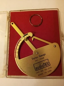 VTG AUDIOTEX Stylus Weight Gauge Turntable Stylus Gauge 30-220 USA - Picture 1 of 6