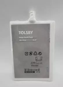 IKEA Tolsby Cornice Doppio Lato Espositore Due Quadri Bianco 4x6 Libera Installazione - Nuovo - Foto 1 di 2