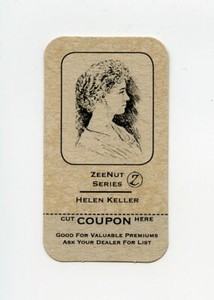 #TN12403 HELEN KELLER Z-Light 2011 UV Game Card
