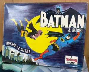 Batman and Batgirl Triang-Italia 1966 juego de mesa - Imagen 1 de 2