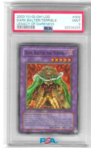 2003 Yugioh Legacy of Darkness / Dark Balter the Terrible (LOD-002) PSA 9 - Picture 1 of 4
