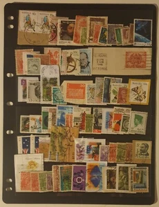AUSTRALIA & WORLD COLLECTION POSTALLY USED STAMPS LOT 8 - NICE SELECTION - Picture 1 of 5
