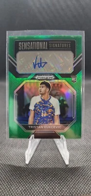 2023-24 Panini Prizm Draft Picks - Sensational Signatures #SS-TVK Tristan... - Image 1 of 2