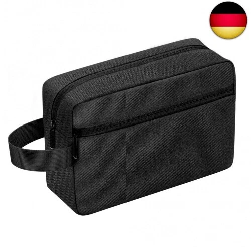 Kulturbeutel Herren, Reise Kulturtasche tragbare Kosmetiktasche Wasserabweisend - Bild 1 von 4