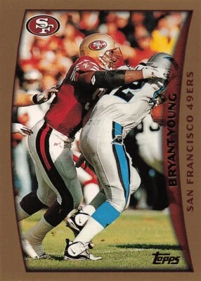 1998 Topps #47 Bryant Young - Image 1 of 2