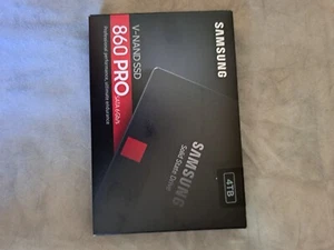 samsung ssd 860 Pro 4TB couleur noir - Photo 1/2
