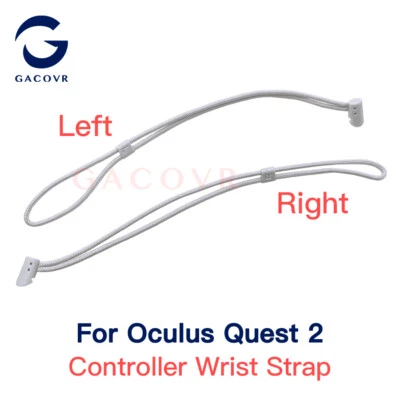1 Paar für Oculus Quest 2 VR Headset Controller Handschlaufe Controller Riemen Bindeband - Bild 1 von 4