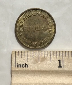 Funway Family Amusement Token - Picture 1 of 2