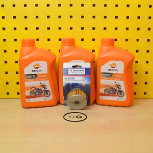 Suzuki Ls 650 Savage 86-04 Oil Original Filter Engine Repsol Moto Town 20w50 - Picture 1 of 1