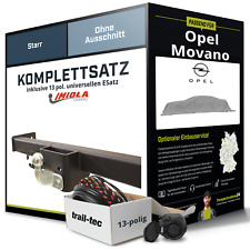Produktbild - Für OPEL Movano Kasten,Kombi Anhängerkupplung starr +eSatz 13pol uni. 03- NEU