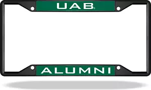 Marco negro de matrícula The University of Alabama Birmingham UAB EXUMNI - Imagen 1 de 1