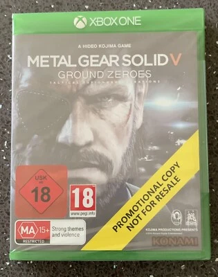 Metal Gear Solid V: Ground Zeroes Microsoft Xbox One Rare Promo Full Game. - Image 1 of 3