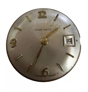 Numa Magic Movimento Orologio Automatico 21 Gioielli Svizzeri - Foto 1 di 2