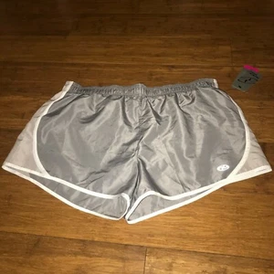 N.Y.L. Sport Size XL NWT Women’s Gray Shorts Inseam 3” Polyester Running Jogging - Picture 1 of 5