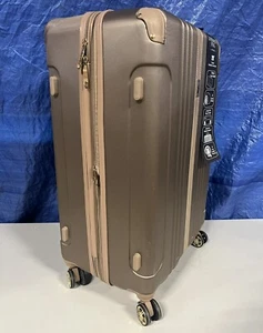 London Fog Northbridge Expandable Spinner Luggage, Bronze 28 In, Dent & Scuffs - Picture 1 of 16