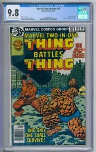 Cómics de Marvel Two In One 1979 de 1979 con clasificación CGC 9,8 casi nuevo/como nuevo - Imagen 1 de 2