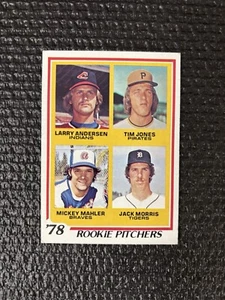 1978 Topps #703 Jack Morris Detroit Tigers Twins Rookie EX-EXMT - Picture 1 of 2
