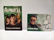 ROSWELL TV SERIES (Inkworks/2000) AUTOGRAPH CARD #A1 JONATHAN FRAKES Star Trek