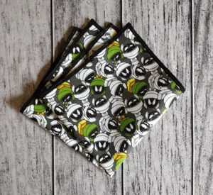Marvin the Martian Pocket Square Hankie Handkerchief Formal Made to Order - Picture 1 of 4