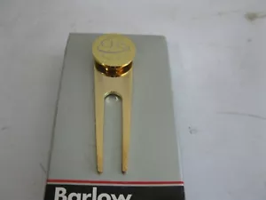 Barlow Norwood GHS Divet/Marker Golf Tool goldtone original box - Picture 1 of 6