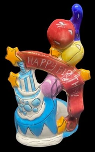 Blue Sky Clayworks Heather Goldminc skurriles Teelicht Happy Birthday feiern - Bild 1 von 9