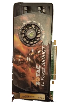 Zotac Nvidia GeForce 8800 GT DDR3 512MB 2 DVI 1 S-Video - Bild 1 von 3