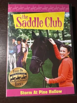 The Saddle Club: Storm At Pine Hollow DVD Equine Horse New Sophie Bennett - Image 1 of 4