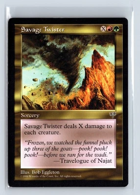 (4x) SAVAGE TWISTER – MTG Magic the Gathering Card – Mirage – Uncommon - Image 1 of 4