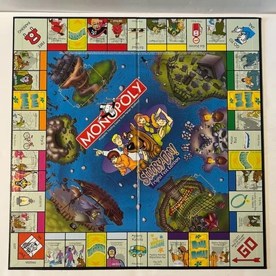 Scooby-Doo! Monopoly Game - Fright Fest Edition - Replacement Game Board (ONLY) - Image 1 of 2