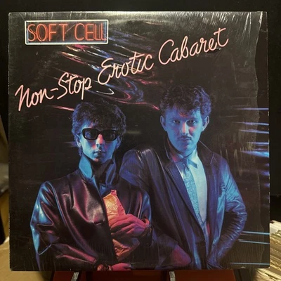 Soft Cell / Non Stop Erotic Cabaret LP Sire 3647 Shrink - Image 1 of 4
