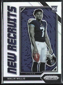 2022 Panini Prizm Malik Willis New Recruits Silver Rookie RC #NR-3 Titans - Picture 1 of 2